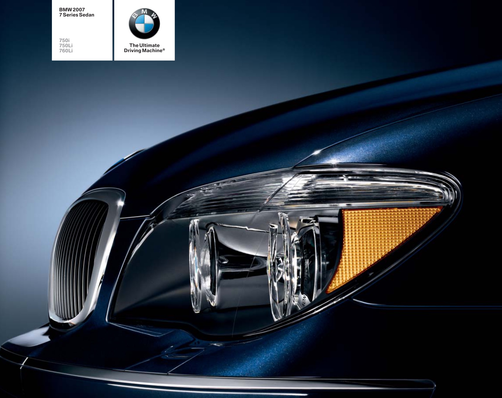 2007 BMW 7-Series Brochure Page 8